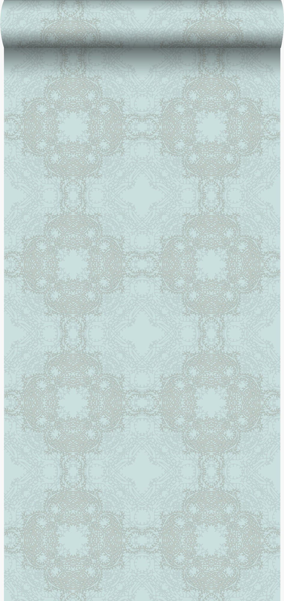 Tapeta forma graficzna morskiej zieleni - 53 cm x 10.05 m - ORIGIN