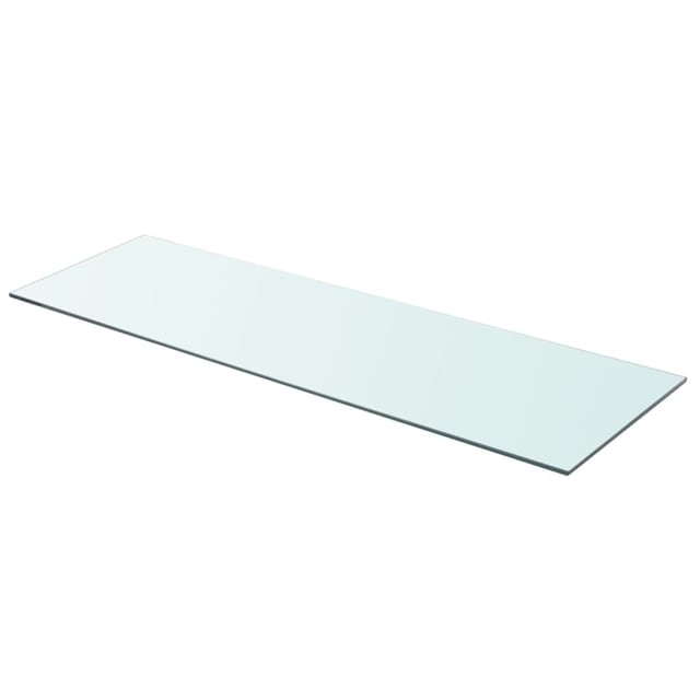 Ripiani 2 unità pannello vetro trasparente 90x30 cm