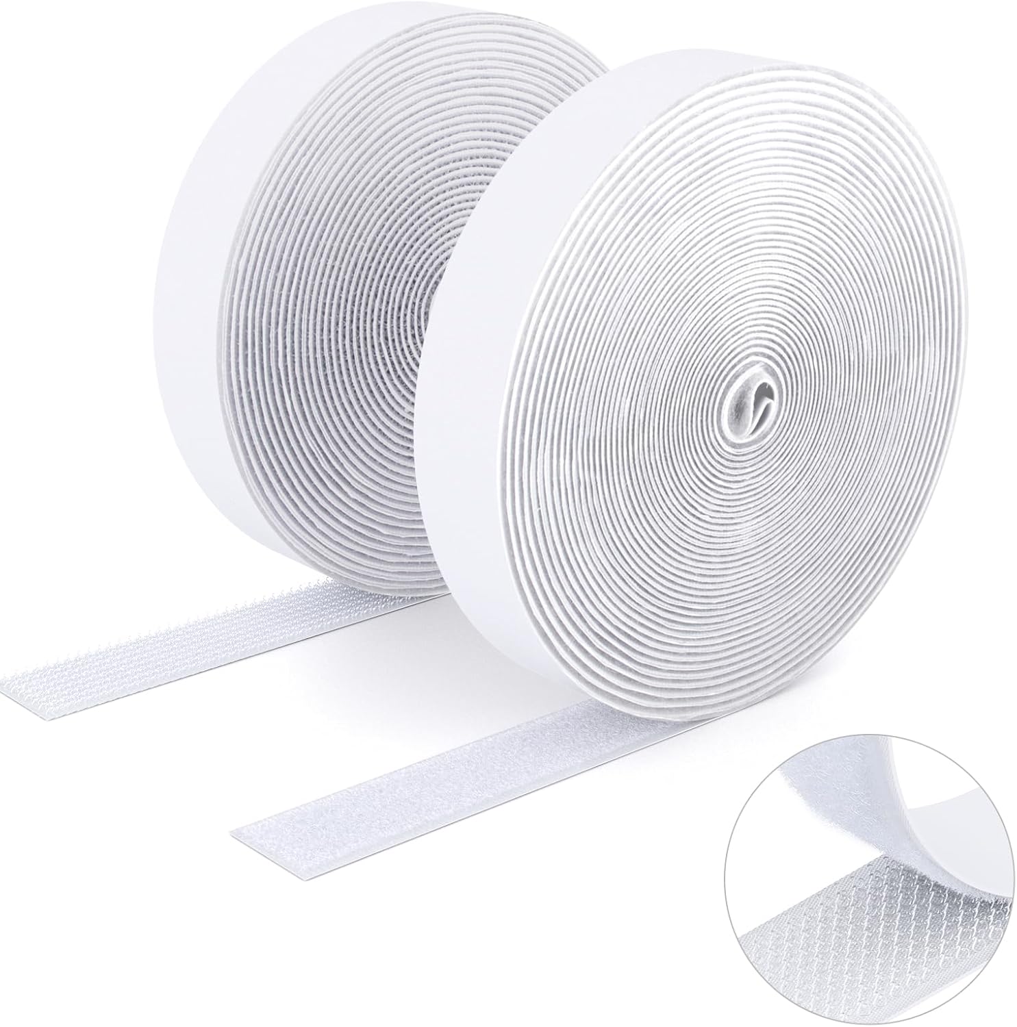 Taśma dwustronna z rzepem, 25 mm x 5 m, samoprzylepna, paski o dużej wytrzymałości, taśma klejąca do ramek na zdjęcia