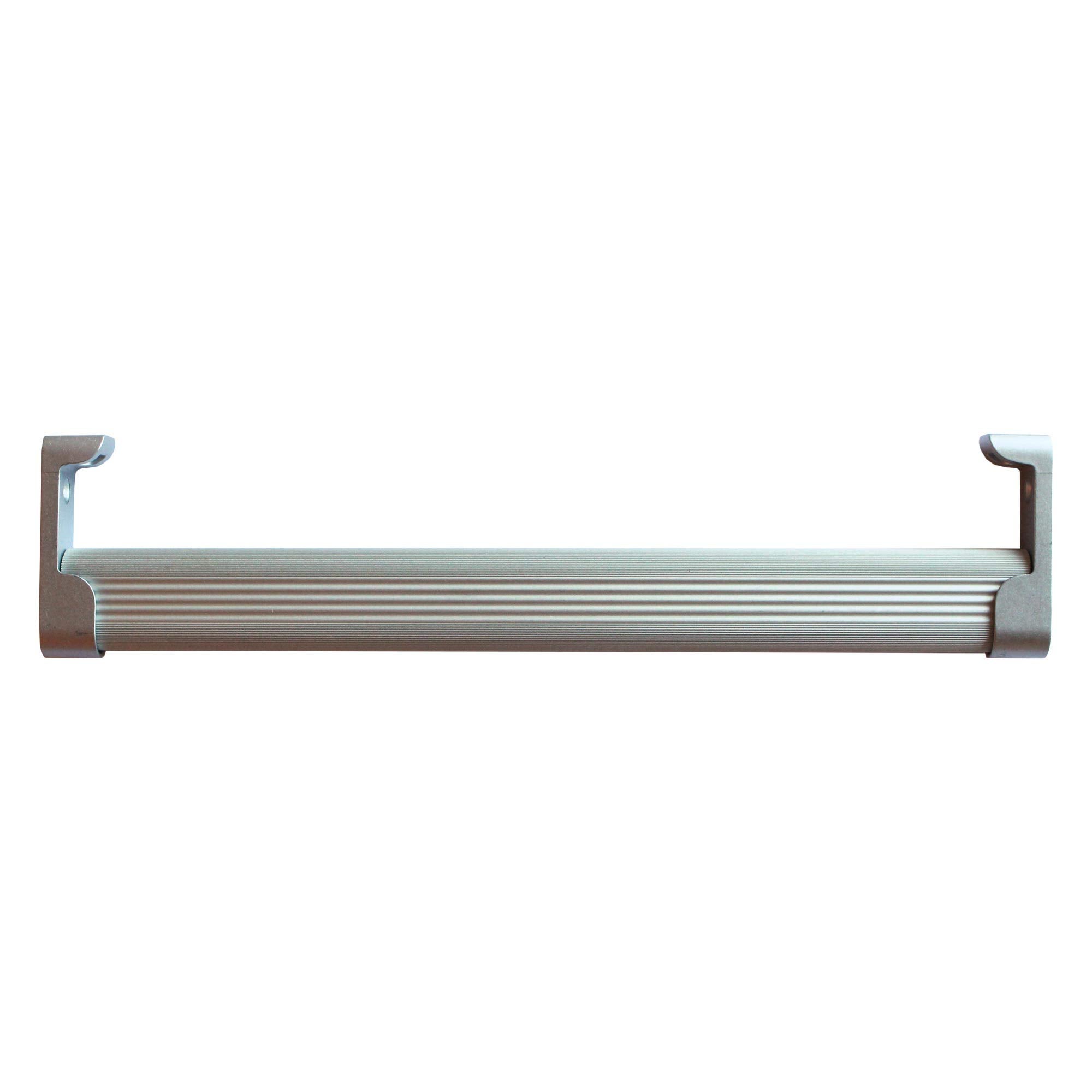 System Holz s.r.l. Kit Asta Appendiabiti in Alluminio per Armadio: 2