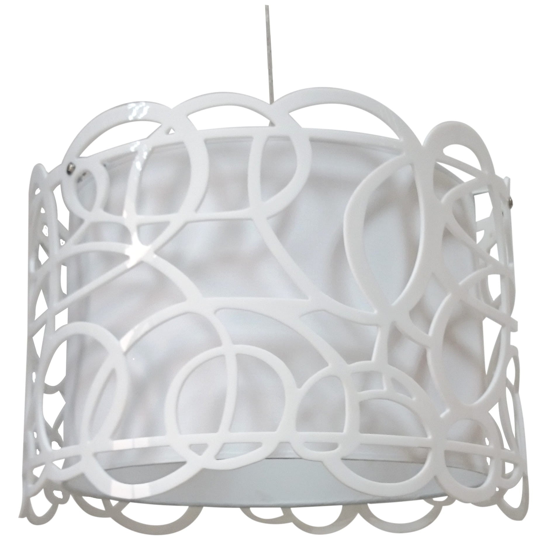 Lampa sufitowa wisząca Imagine biała 1xE27x60W wym: 100 x 35 x 35 cm metal Candellux