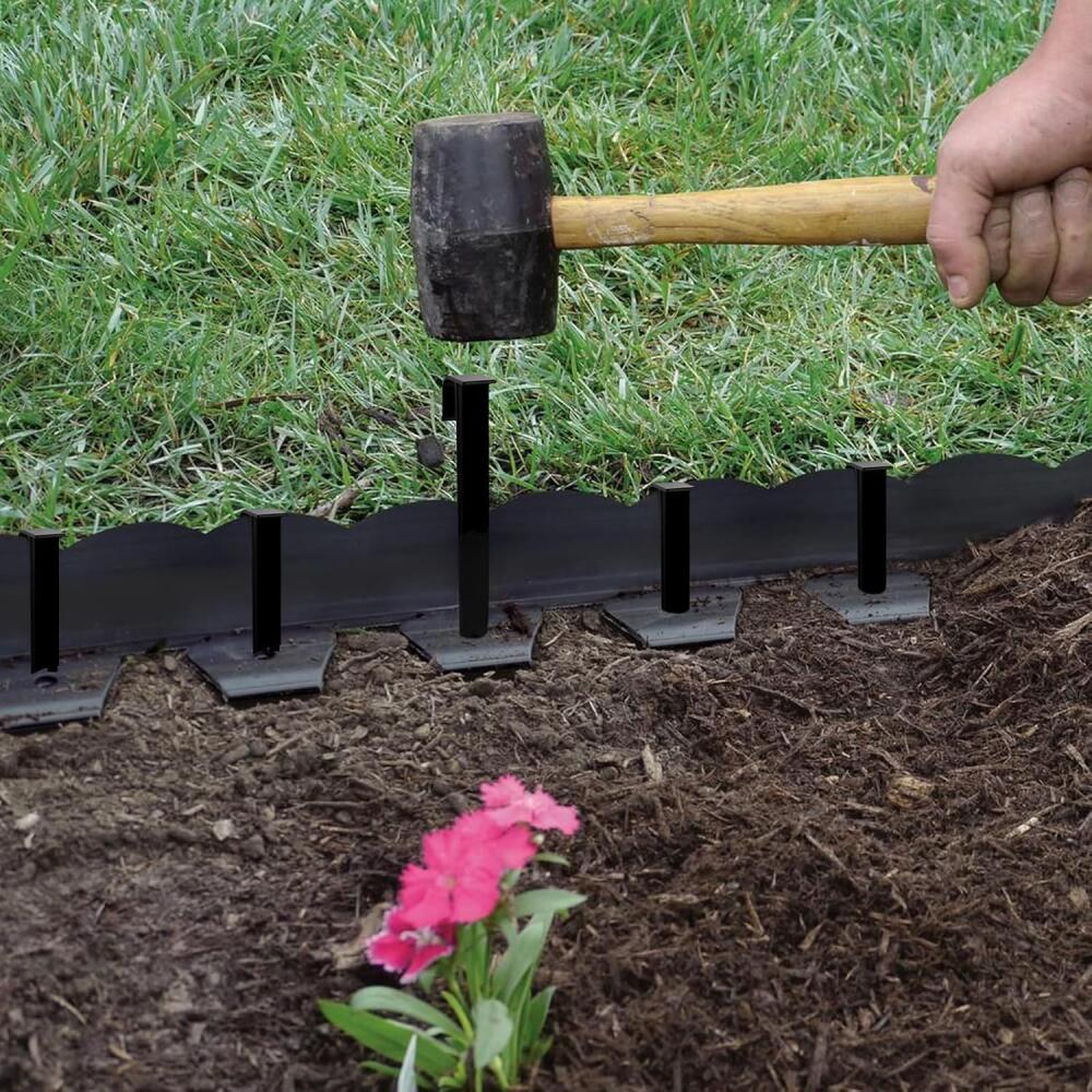 Lot de 50 piquets de Fixation de Tuyau d'arrosage de Jardin Ancrage au Sol piquets de Terre pour système d'irrigation pour Irrigation du Jardin - 5