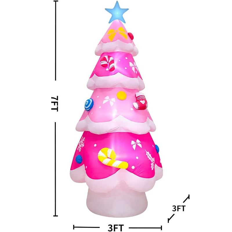 Babbo natale gonfiabile con renne per esterni | Grandi Sconti | La casa