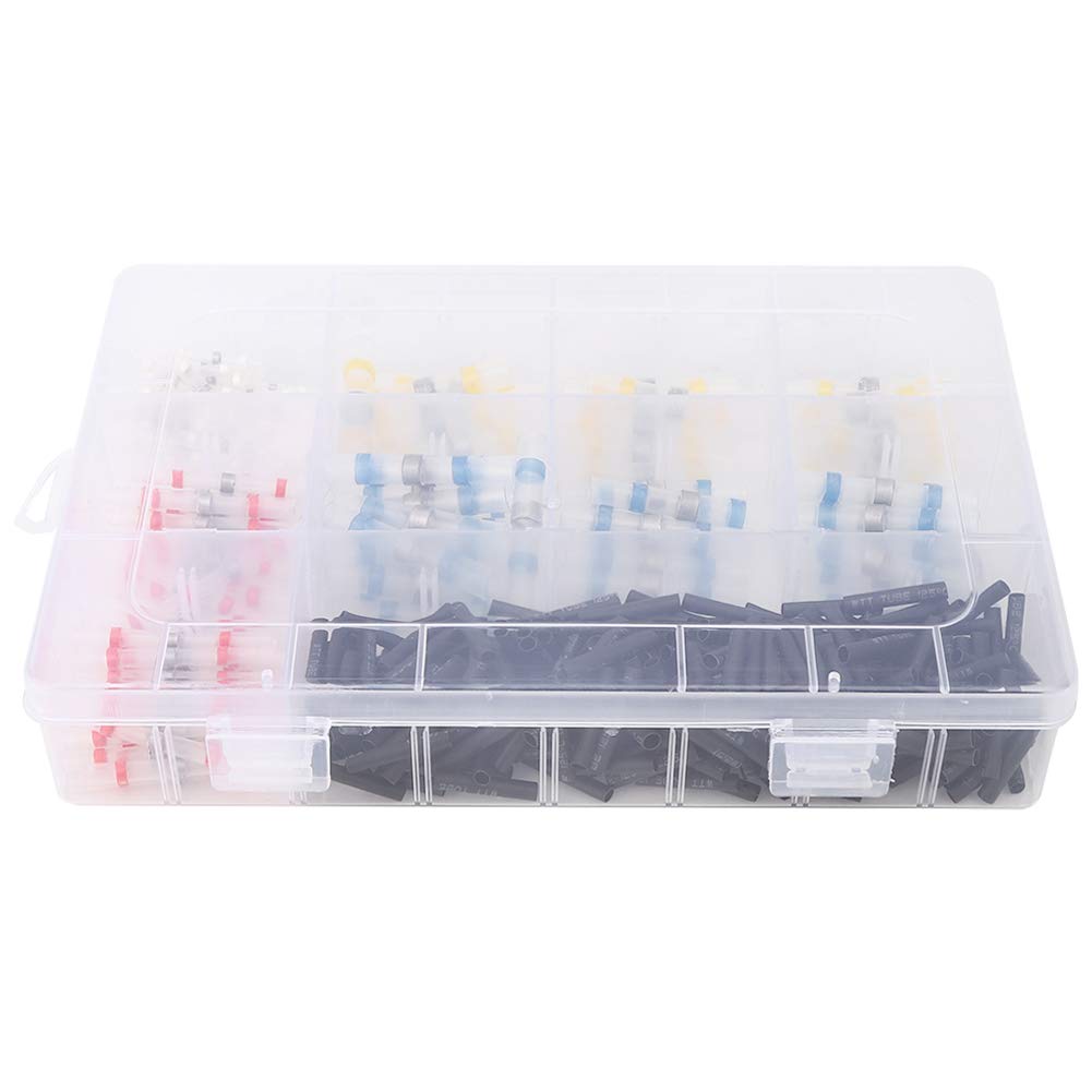 Kit di guarnizioni per terminali di isolamento per manicotti di saldatura da 350 pezzi, impermeabili e leggeri - 5