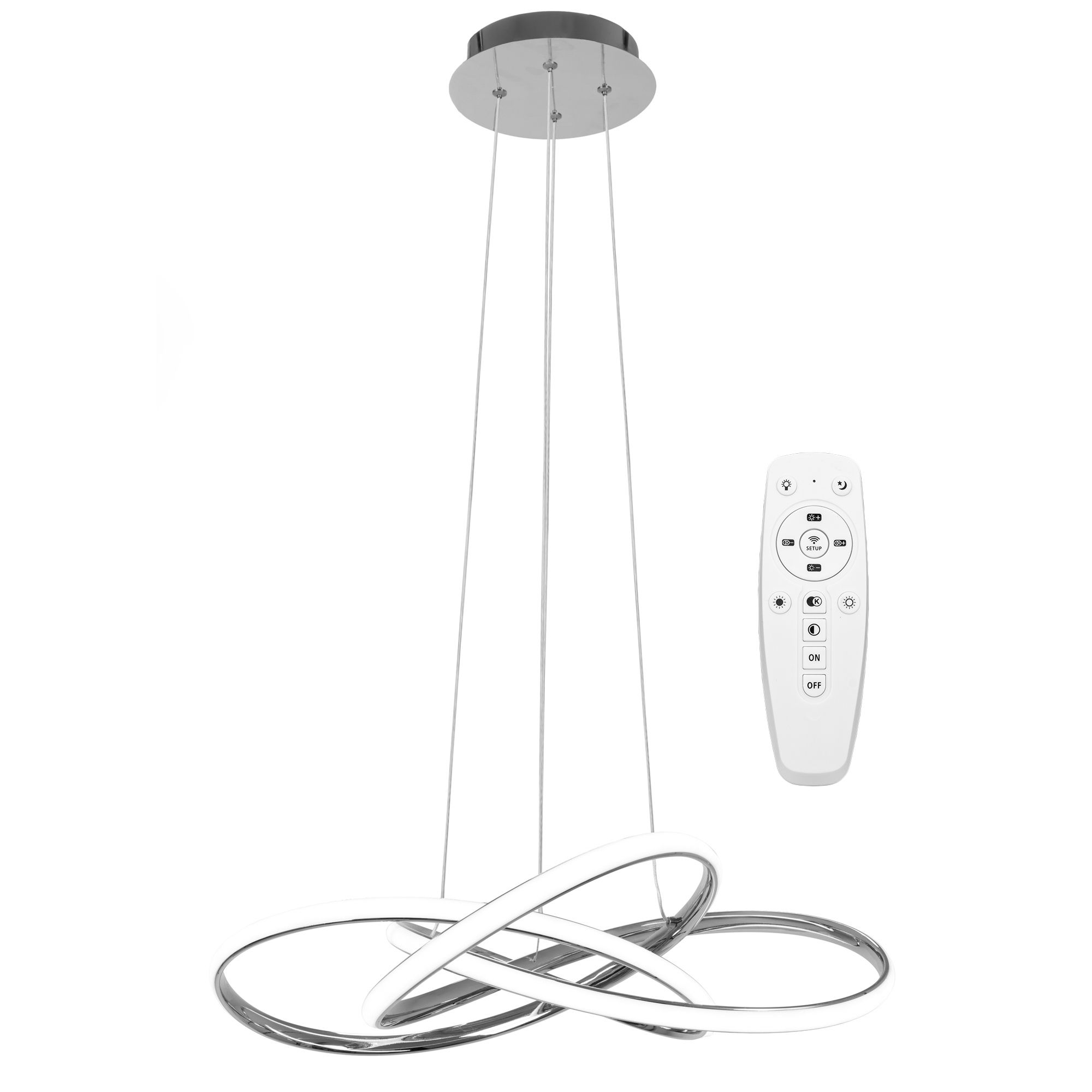 Lampa Sufitowa Led Toolight App816-Cp Node Chrom