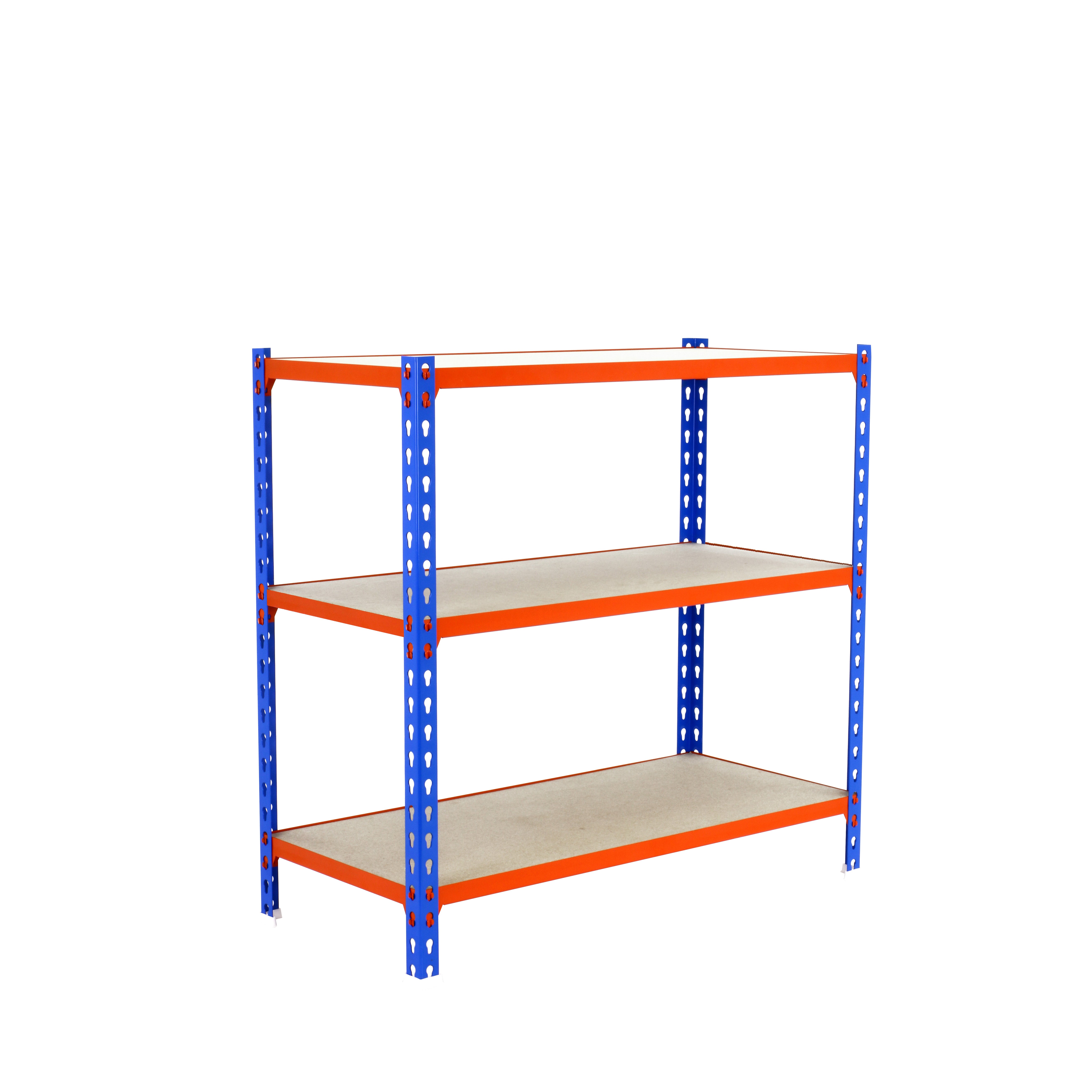 Étagère Métallique SimonRack 3 Niveaux - 100x110x50 Cm - Capacité 200 Kg Par Plateau - Sans Vis, Montage Facile - Anthracite