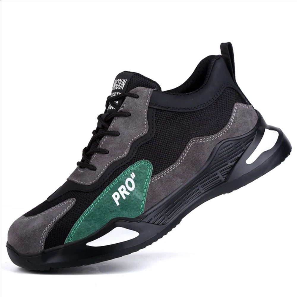 Bottes De Sécurité Imperméables Homme Femme PAQOZKC - Embout Acier Anti-Choc, Coussin D'Air, Chaussures De Travail Confortables