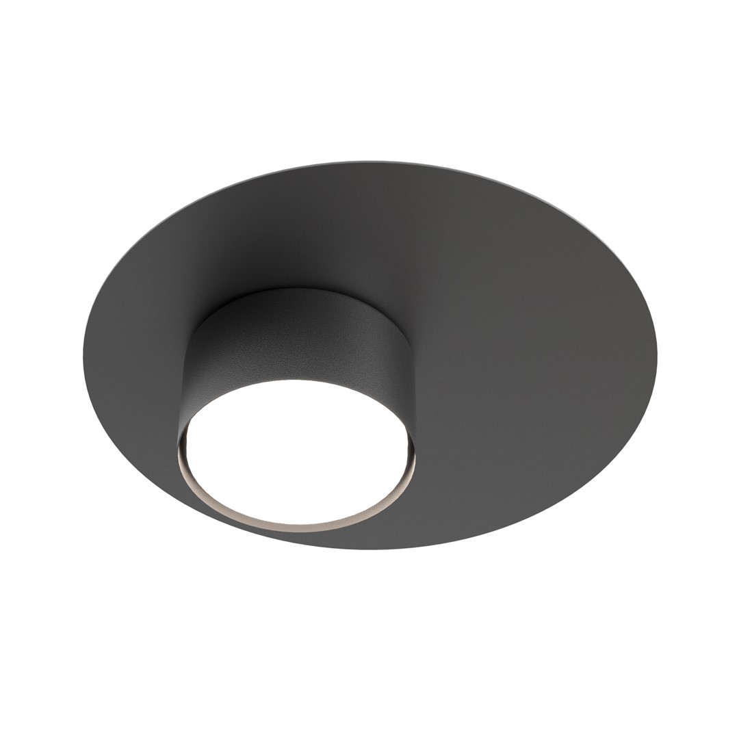 Spot sufitowy BOLX czarny 1xGX53x10W metal wym:7x20x20cm IP20 Emibig