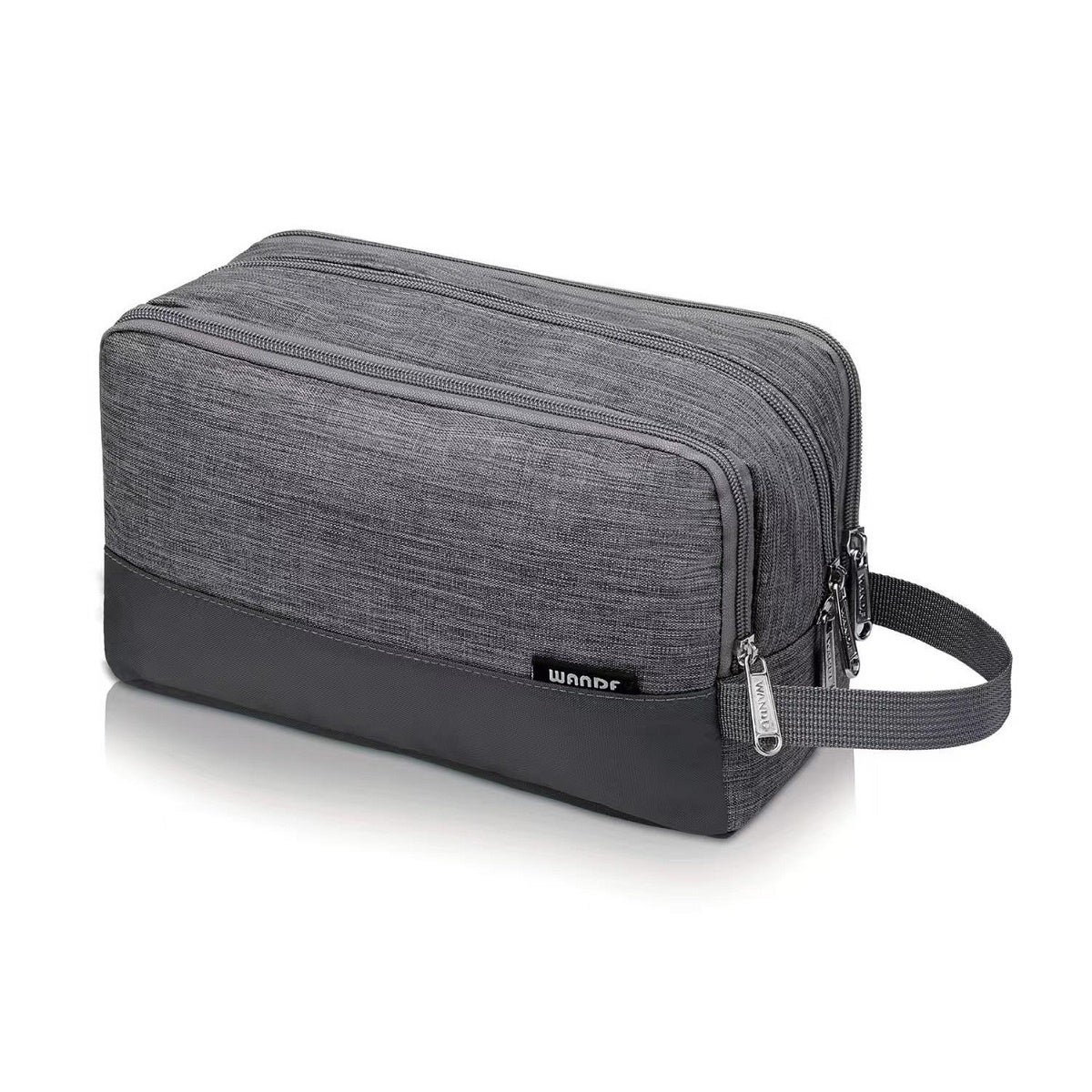 toilette trousse da viaggio uomo Trousse da toilette da uomo, accessori da viaggio grigia, 24x15x12cm  Leroy Merlin