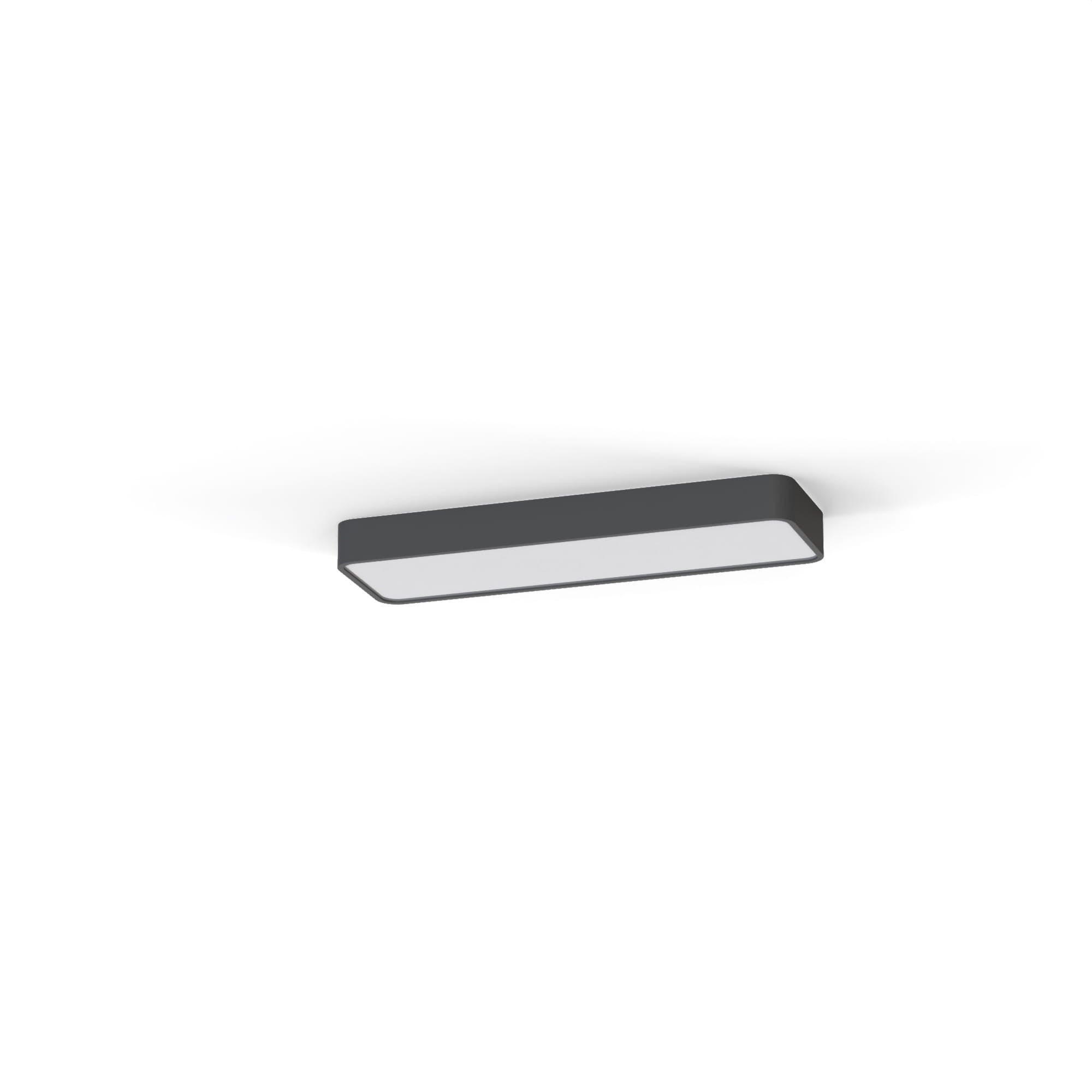 Plafon Soft prostokątny grafitowo-biały 2xT8/G13x11W wym: 6 x 63 cm IP20 tworzywo sztuczne Nowodvorski Lighting