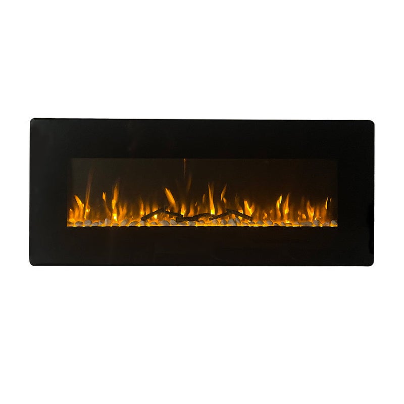 Kominek elektryczny DALLAS kominek ścienny D127 x G11 x W50