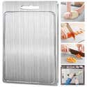 Planche à Découper En Acier Inoxydable Pour La Cuisine, Protection De Comptoir Patisserie Hachage Planche A Decouper Facile A Nettoyer 97152538 Planche à Découper En Acier Inoxydable Pour La Cuisine, Protection De Comptoir Patisserie Hachage Planche A Decouper Facile A Nettoyer 97152538