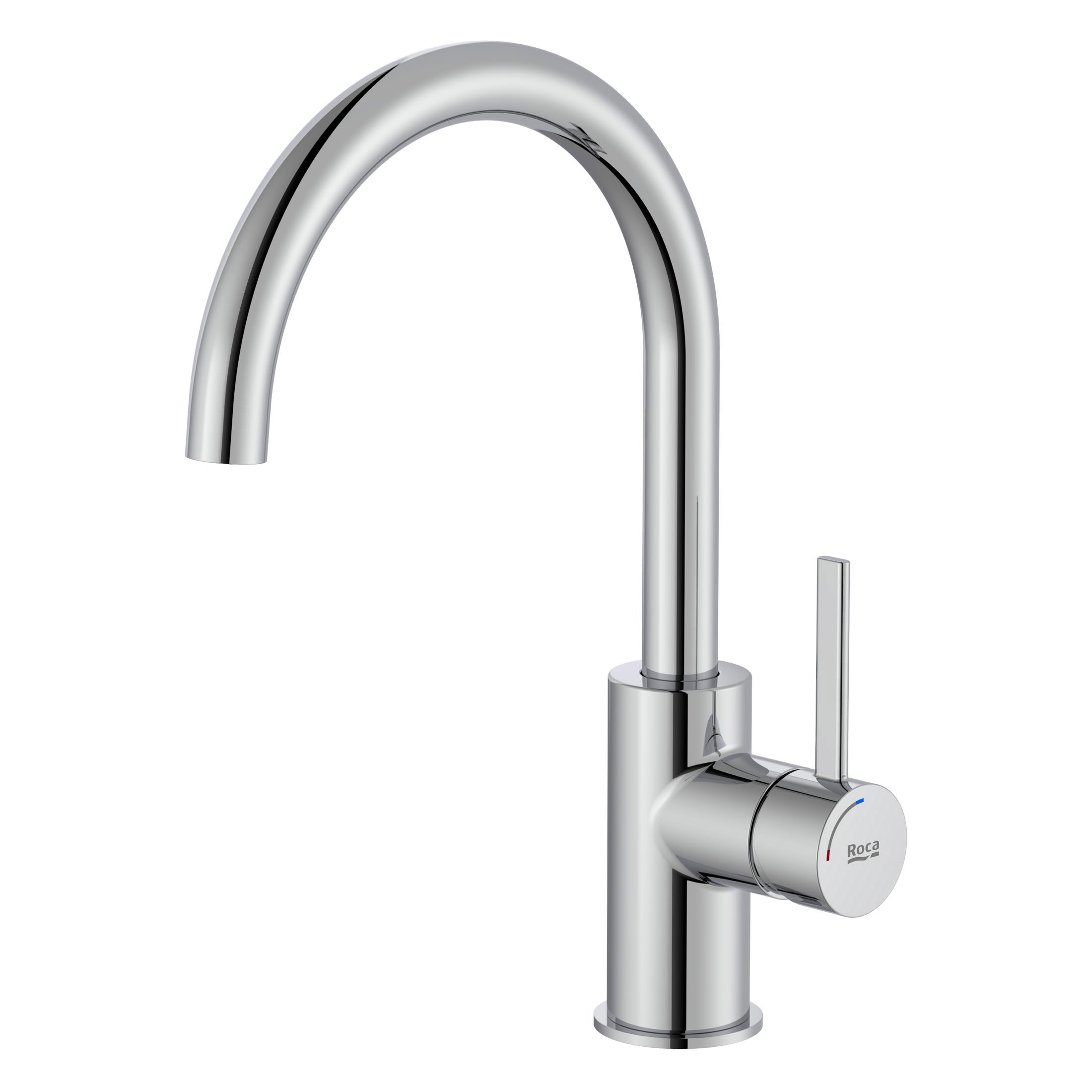 Baterie lavoar Roca A5A4A9EC00, 28 mm, 5 l/min, 0.5 bar, 35 mm, 271 mm, 161 mm, 420 mm, 1 orificii instalare, Crom
