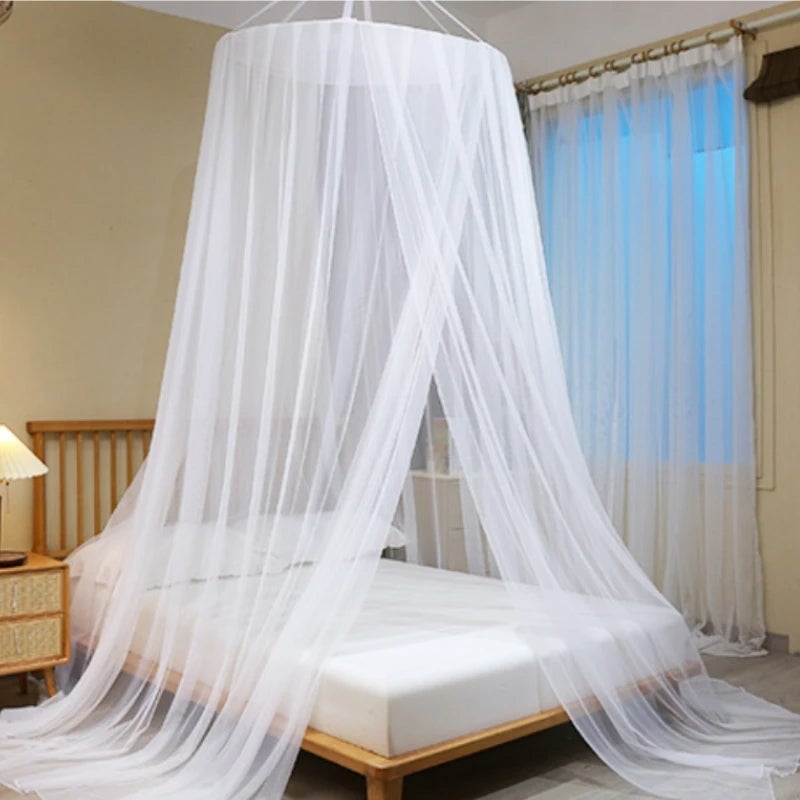 Walkervo Zanzariera Letto Zanzariera A Baldacchino Per Letto - 5