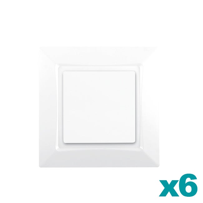 MP1 W TEL/TILE.48 IW Placca presa Telefonica serie Tile ivory white
