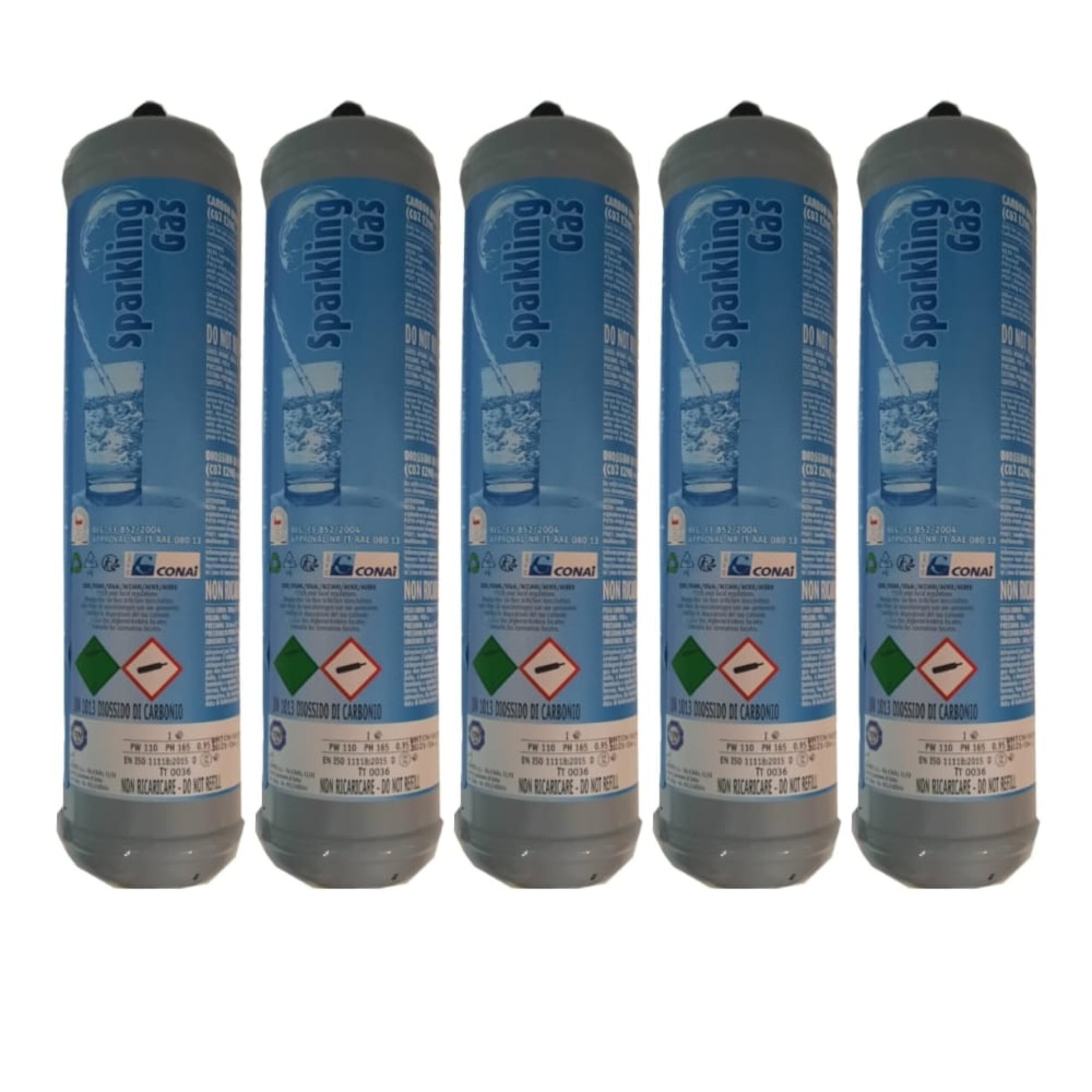 Kit bouteille de CO2 600g mini détendeur CO2 (sortie 3/8