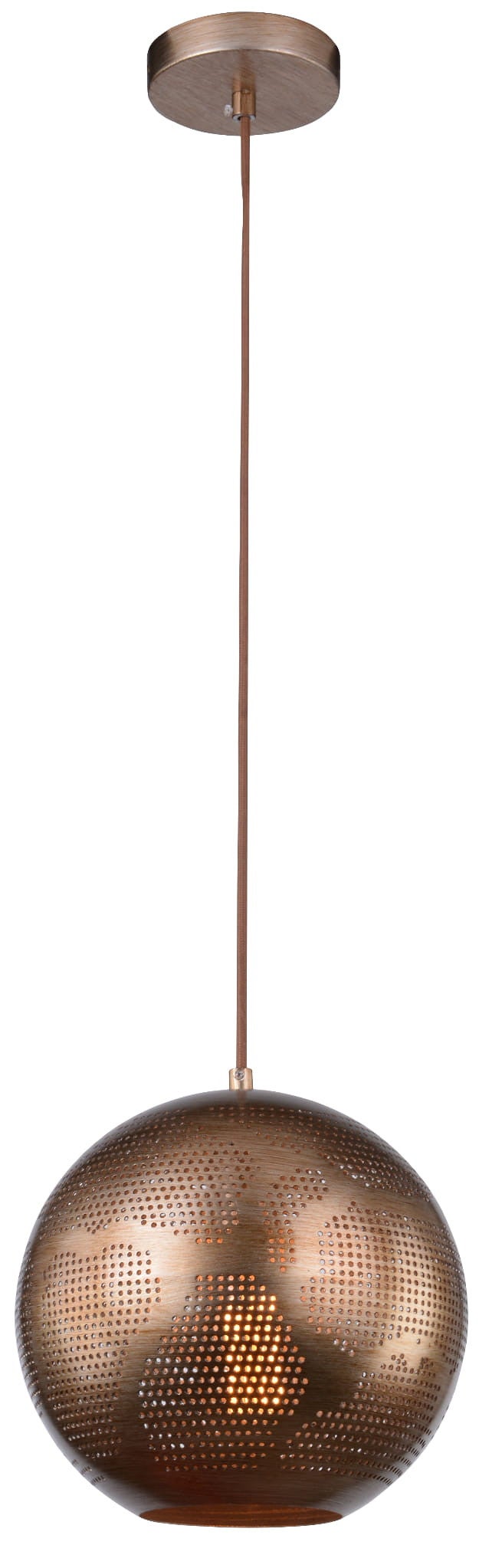 Lampa wisząca SFINKS brązowa 1 x E27 x 60W wym: 125 x 25 x 25 cm Candellux