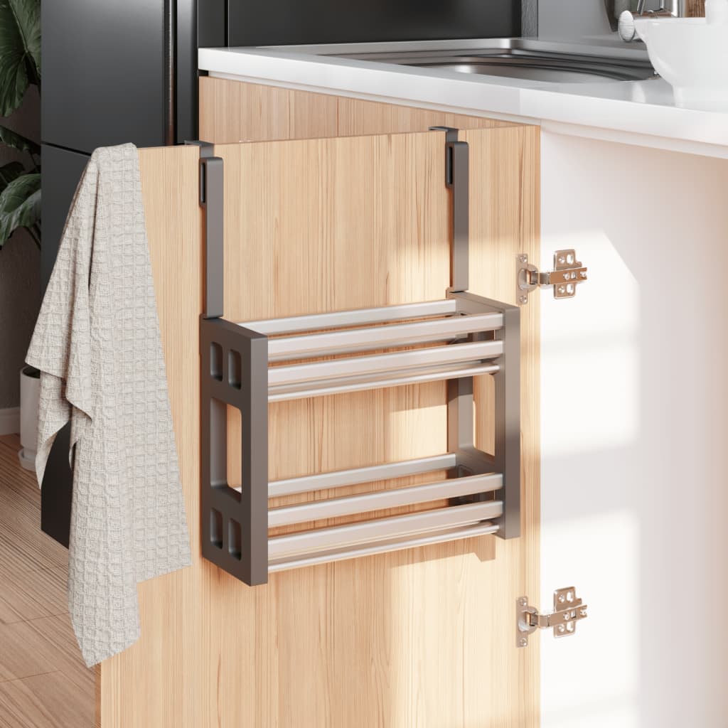 REALINN Organizer Estraibile Sotto Lavello 2 Livelli - Regolabile In Altezza, A Forma Di L, Acciaio Ispessito Bianco