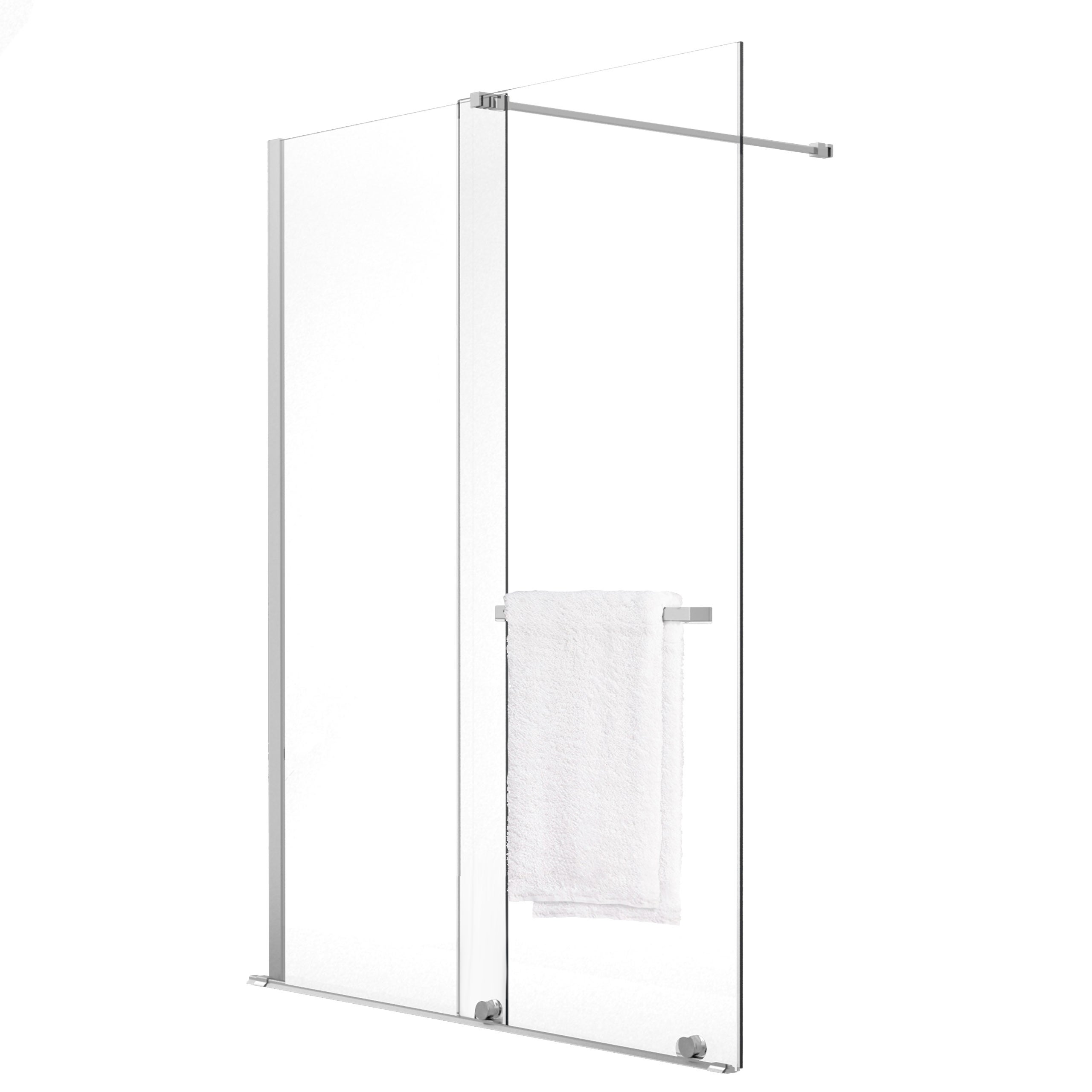 Ścianka prysznicowa SEVANTE ERIS 120x195 Walk-In chrom 1 szt.