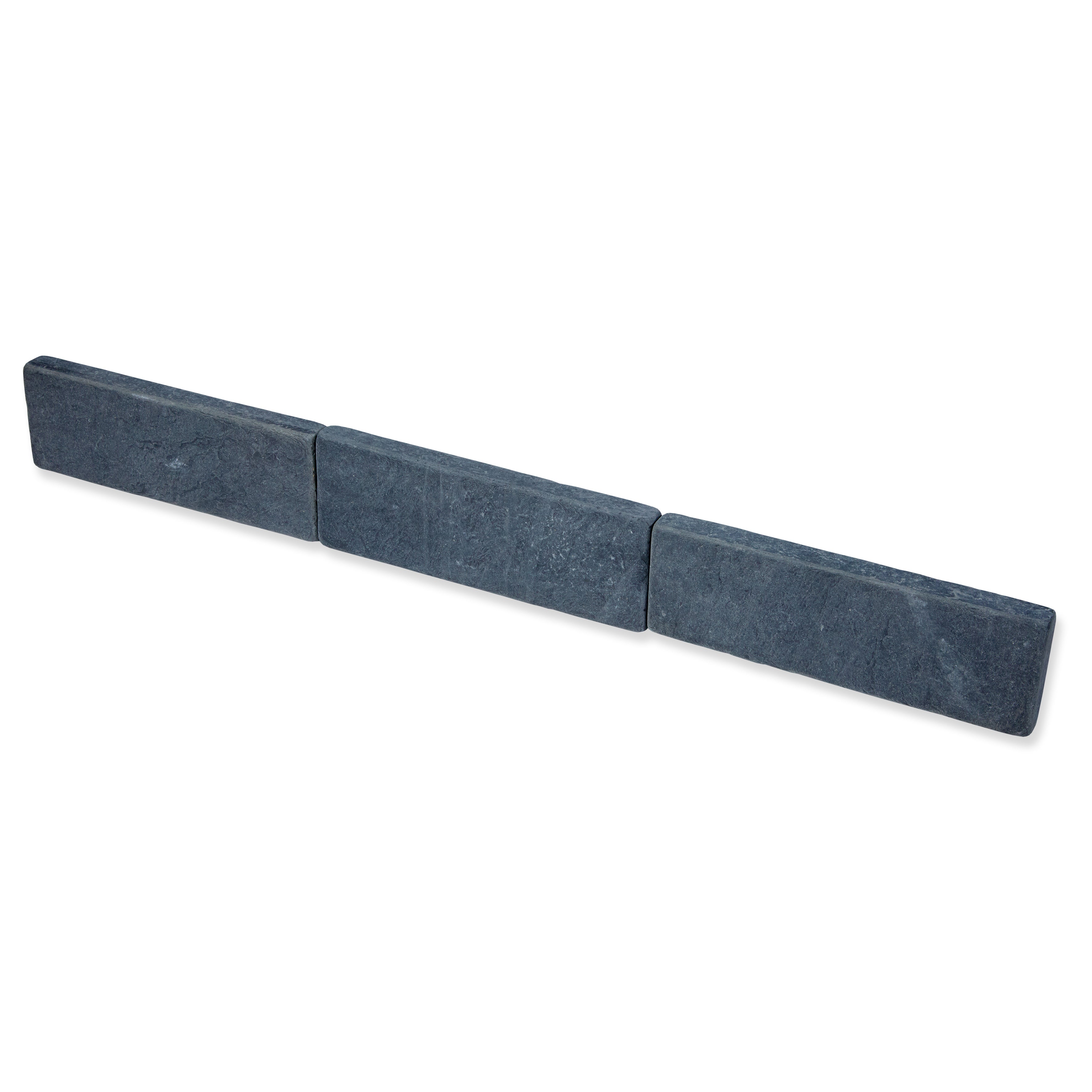 Bordure de jardin Ardoise vieillie qualité supérieure H.10 x L.30 cm (à l'unité) - RO'MA Nature - 2