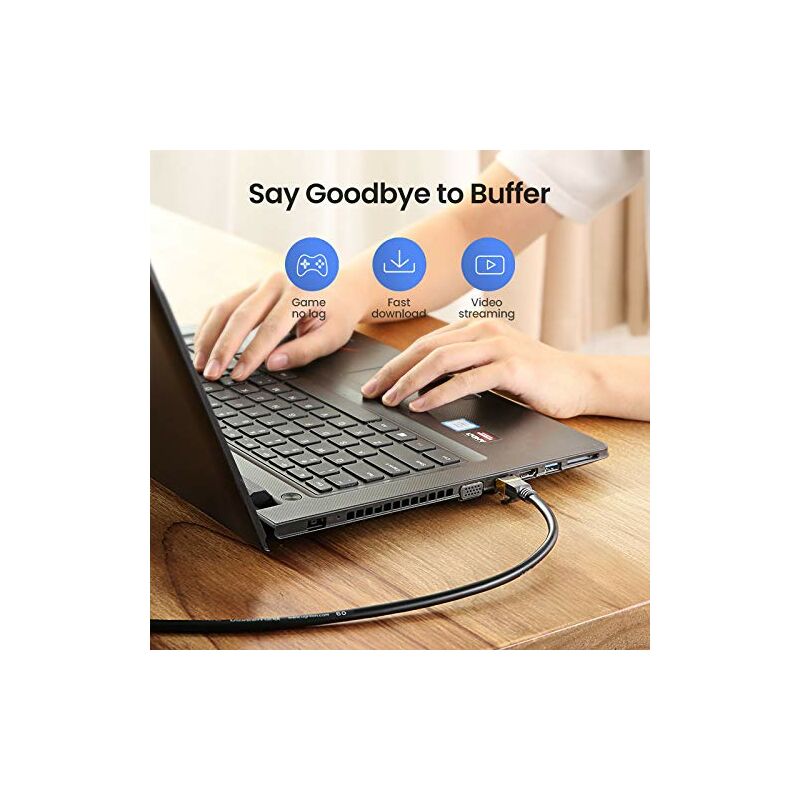 Câble Ethernet, LAN RJ45 Câble Réseau SFTP Vitesse 40 Gbps / 2000Mhz (5M) - 3