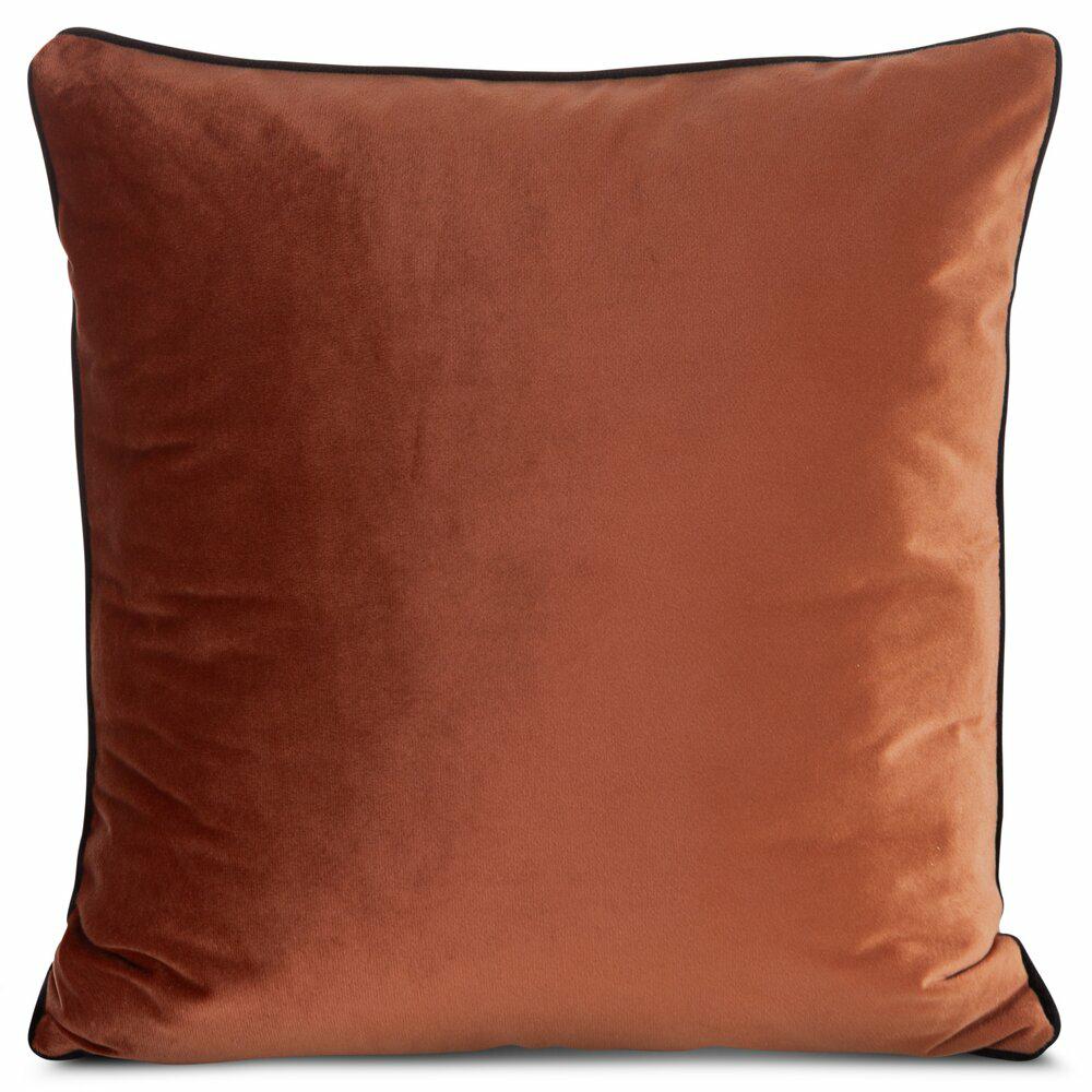 Poszewka welwetowa GAJA 2 EUROFIRANY 45x45 cm cegła 1 szt