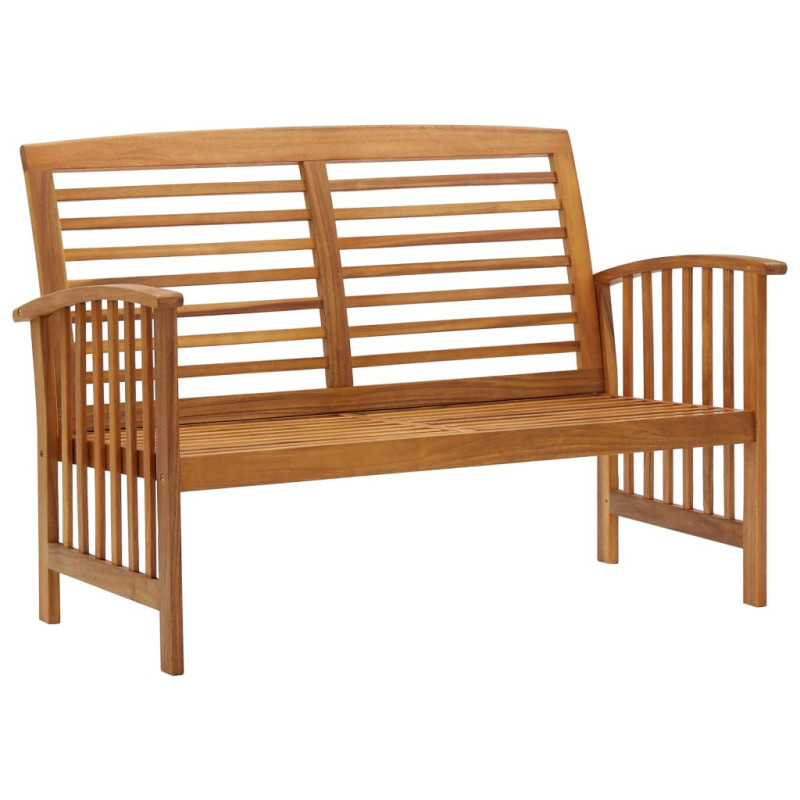 Ławka ogrodowa vidaXL Drewno akacjowe 119 cm trwała i elegancka