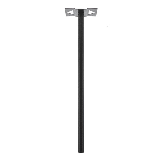 Pied elliptique Noir Sablé RAL 2100 MS
