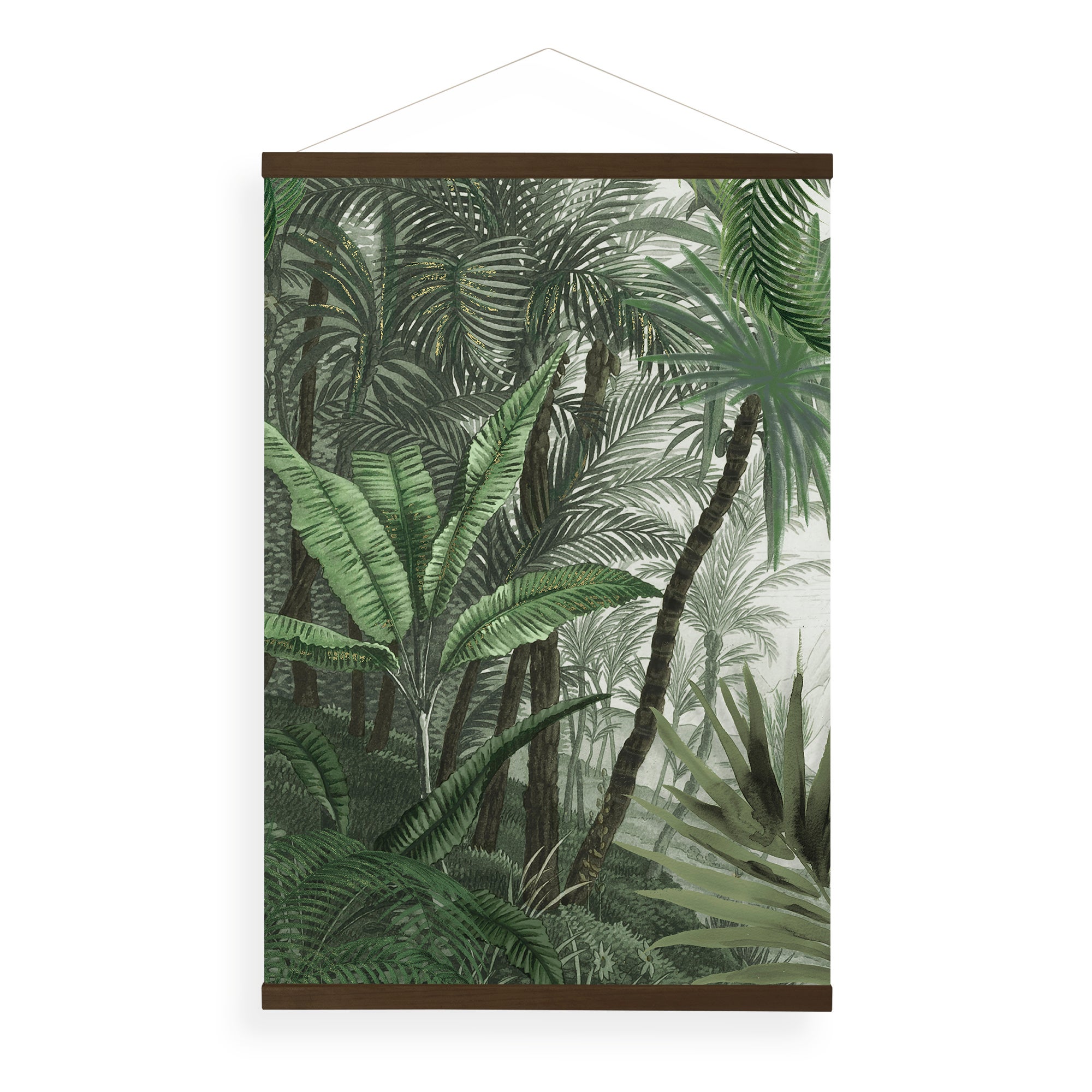 Kakemono affiche Jungle 100 x 70cm Vert - 2