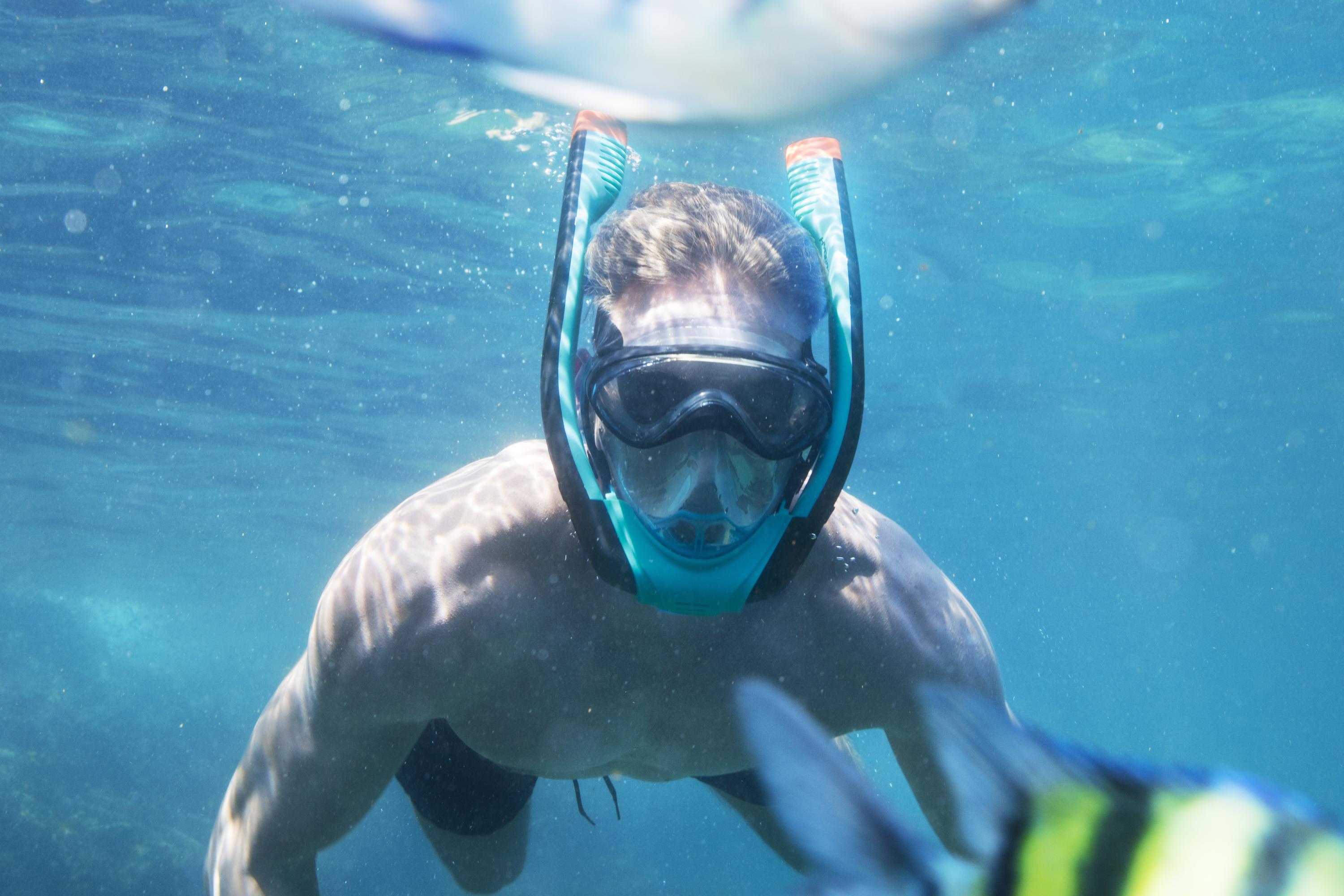 Maschera subacquea con boccagli da sub regolabile - 7