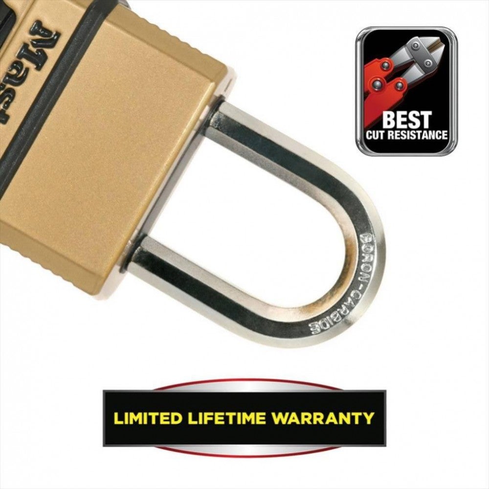 Cadenas à combinaison MASTER LOCK zinc, l.51 mm - 4