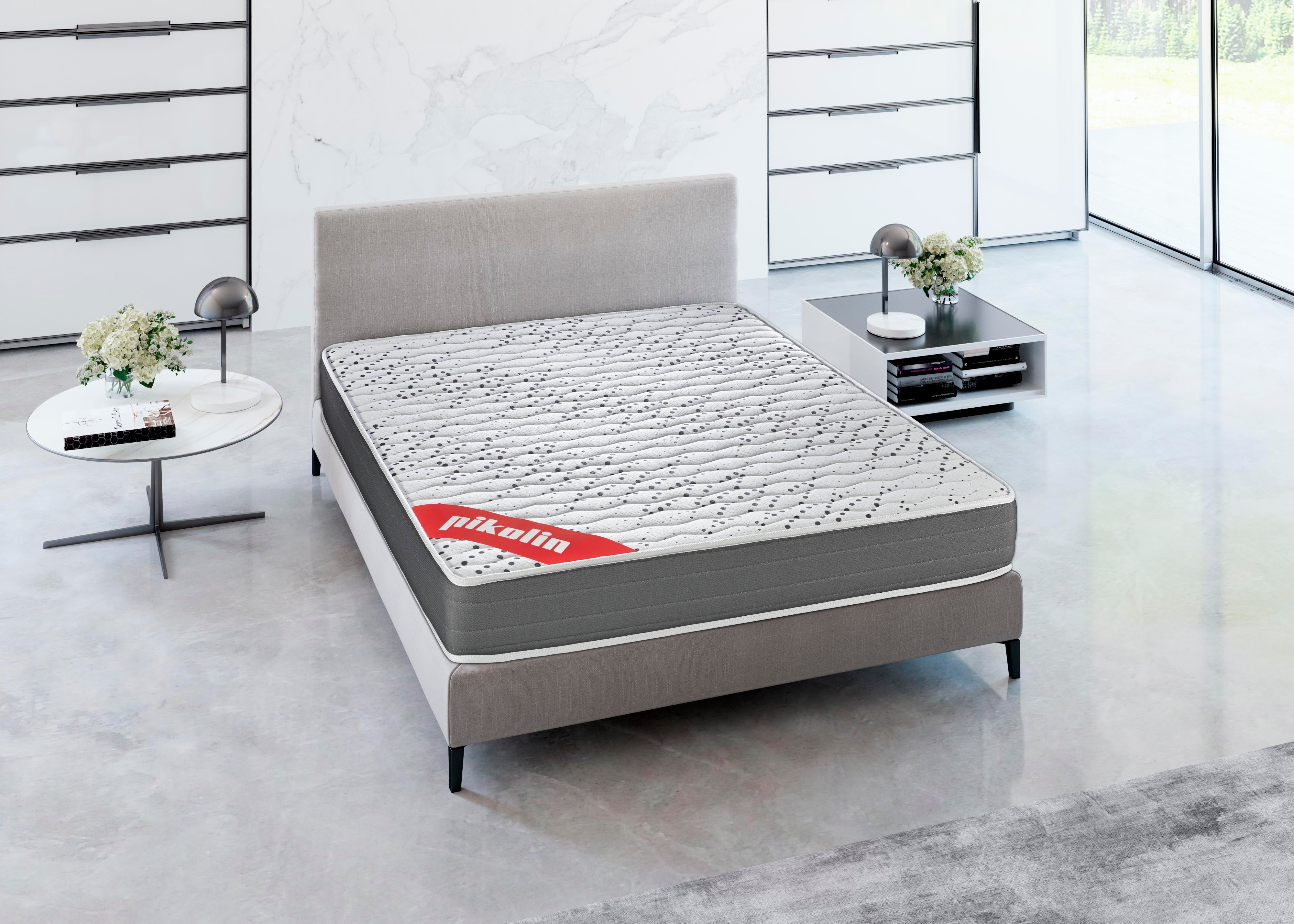 Colchón 160x200 viscoelástico espuma hr 22cm pikolin reversible de firmeza media - sigeo