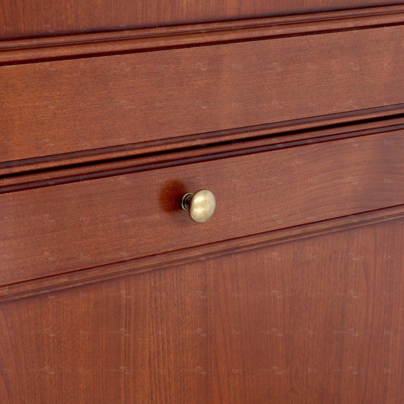 Pomello per mobile in zama diametro 25 mm Firenze antica - 5