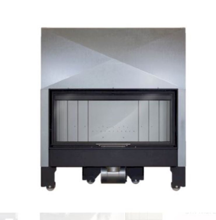 Lacunza  Bricosol, Monobloque De Leña Modelo Itaca 120 Eco Vermiculita (Con Turbina) , Leroy Merlin