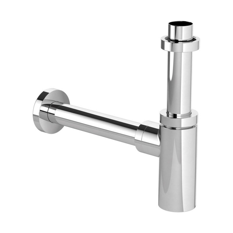 Villeroy & Boch O.novo, pack lave-mains avec robinetterie, bonde clic-clac, siphon chromé et kit de fixation - 3
