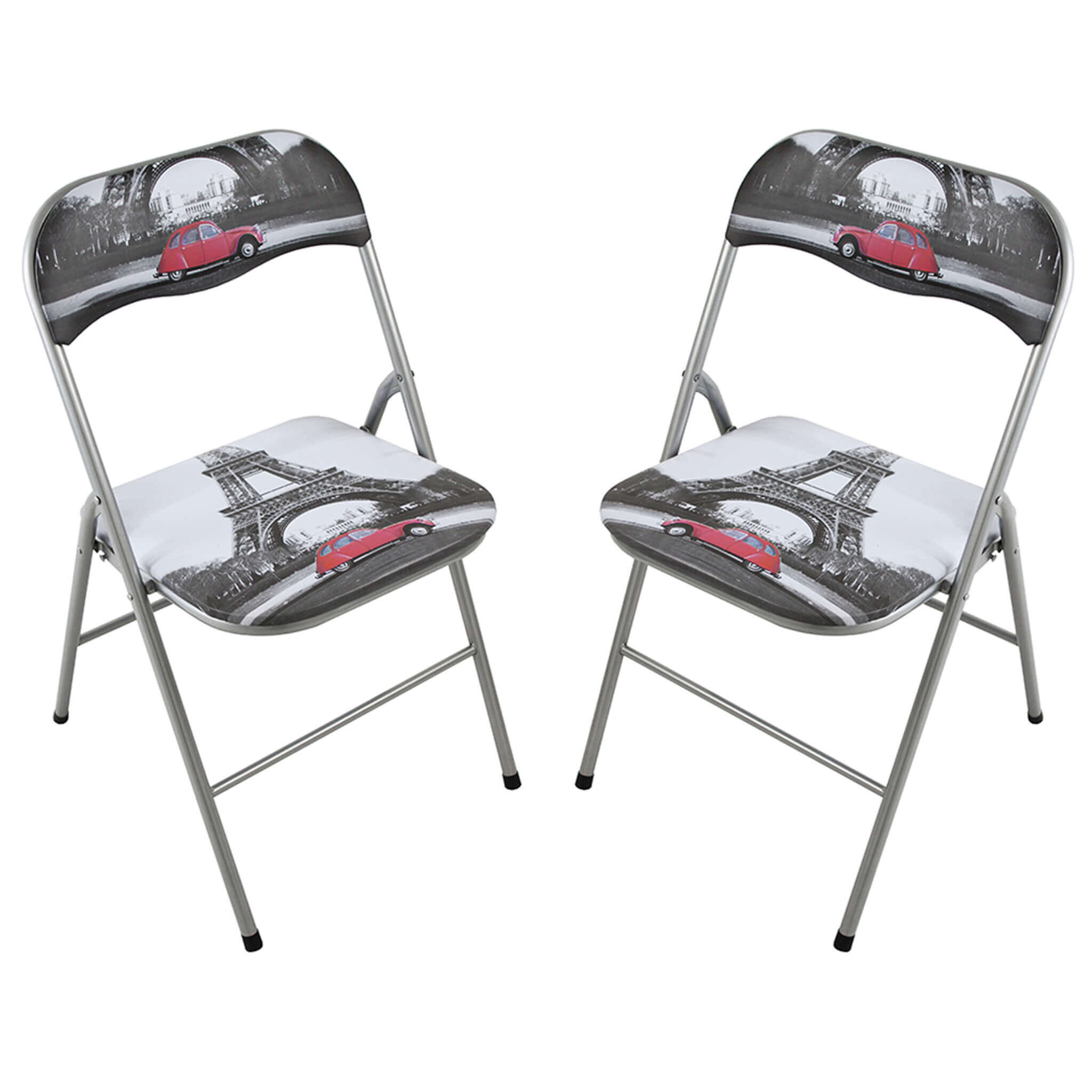 Set Di Sedie Slim Pieghevoli Parigi Di Design