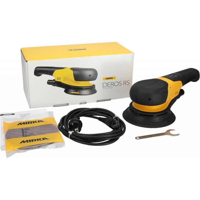 Ponceuse rotative 750W Ø150mm (Produit seul) en carton - MIRKA DEROS RS 600 - MRS6002100