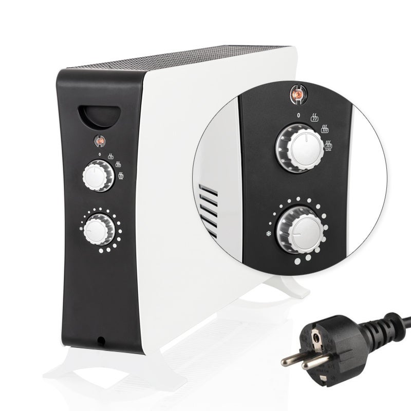 Grzejnik elektryczny konwektorowy energooszczędny z nadmuchem 2000W IP20 Warmtec EWH-2000