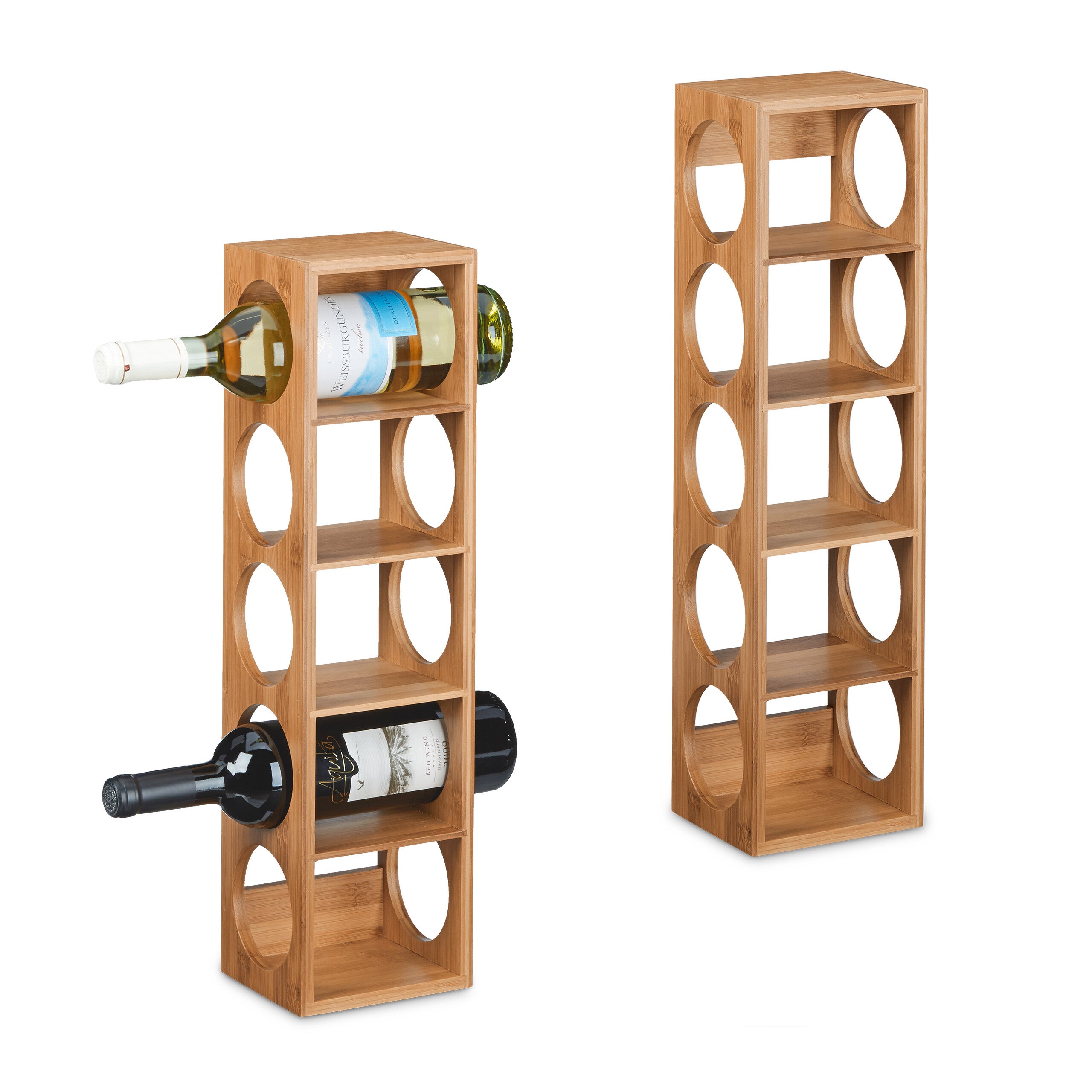 Relaxdays – Étagère à vin pour 6 bouteilles – Bambou naturel – Dimensions 21x32x18,5 cm – Support horizontal pour conservation optimale Relaxdays – Étagère à vin pour 6 bouteilles – Bambou naturel – Dimensions 21x32x18,5 cm – Support horizontal pour conservation optimale