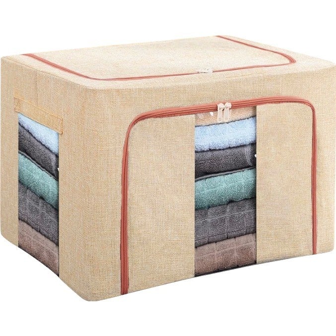Cutie de depozitare pliabila Flippy 66 L, roz pudrat, 33x40x50 cm