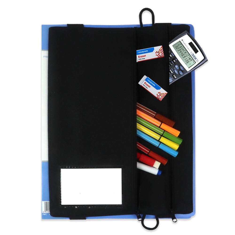 Cartella portadocumenti in tessuto con cerniera Leroy Merlin