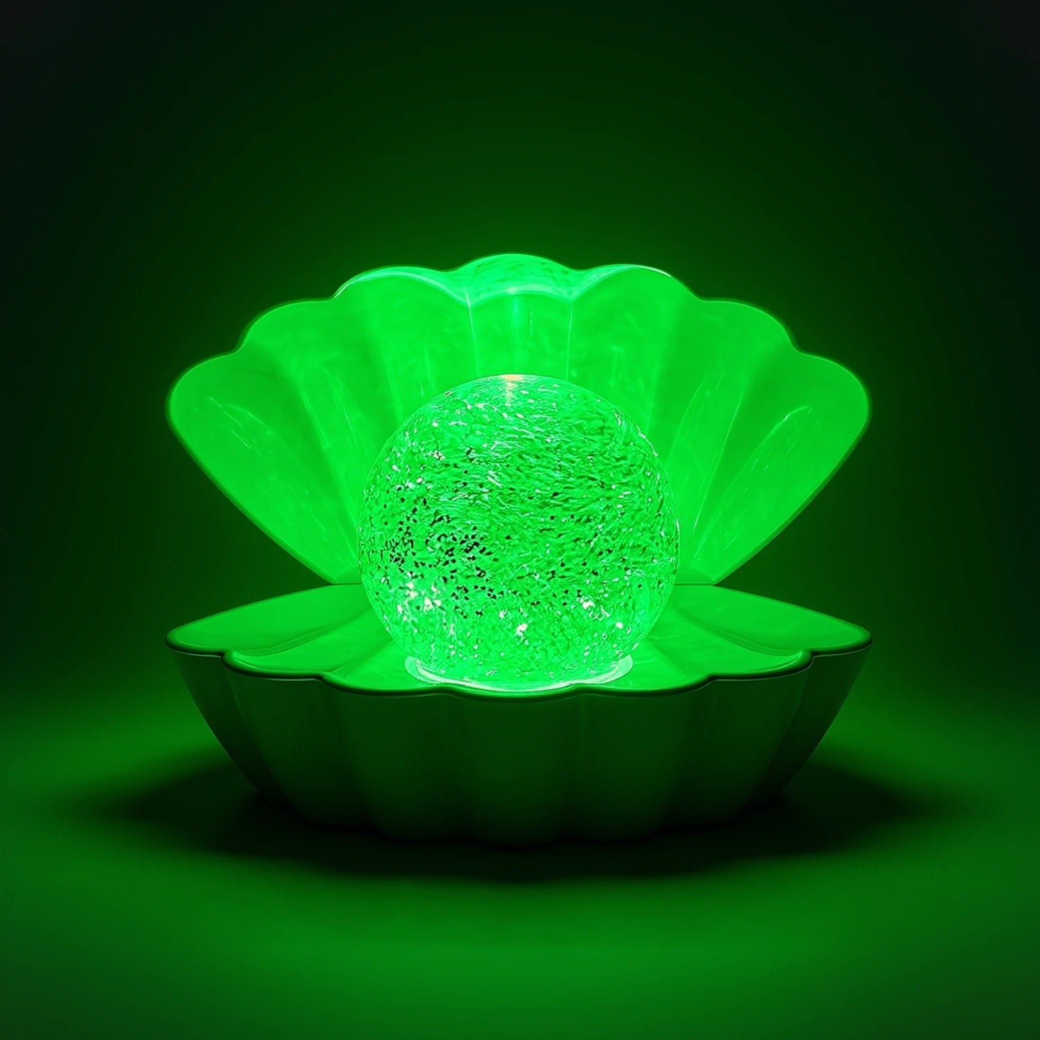 Lampa stołowa LED perła w muszli Sparkly biała 0.8W RGB tworzywo sztuczne wym:15x18x13cm IP20 Rabalux - 3