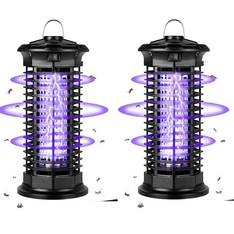 Zapper Électrique Lampe Anti Moustique intérieur/extérieur,piège à moustiques étanche pour Insectes Volants, Ampoule de Lampe Anti-moustiques - 2