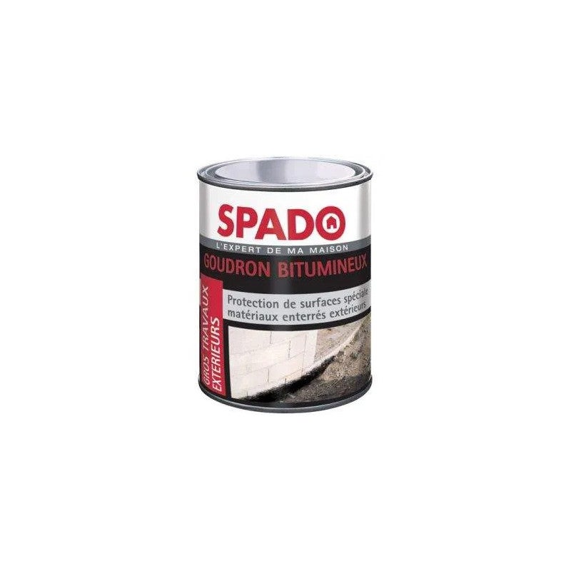 GOUDRON BITUMEUX PROTECTION 1 LITRE NOIR SPADO - 2