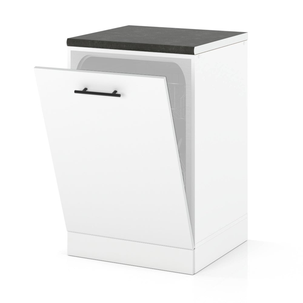 Front do zabudowy zmywarki 60cm szafka kuchenna spremium biały mat