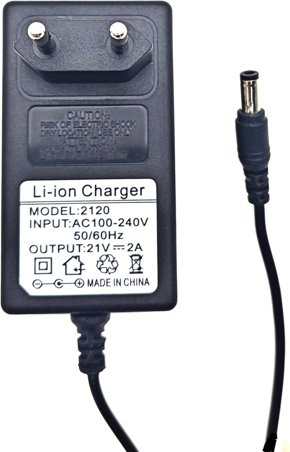 Caricabatterie da 25,2 V - Produttore QINX
