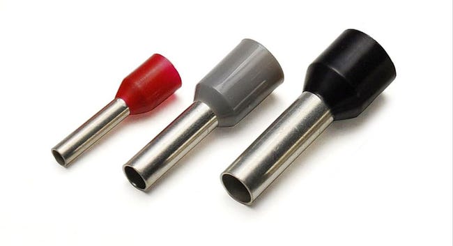 Cable Embout Rong Embout de cablage - 6 mm2 - 12 mm - vert - boite de 100 - cembre pke612 ...