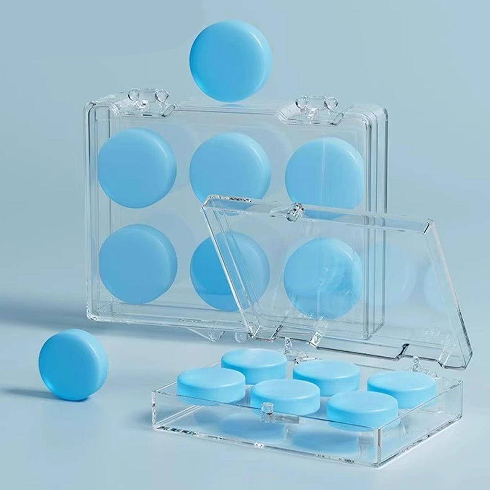 2 Paires De Bouchons D'Oreilles Pour Cheval Montés - Focused Ear Plugs - Blanc - Modèle Standard - AQHA Legal Pour Parade Et Tir