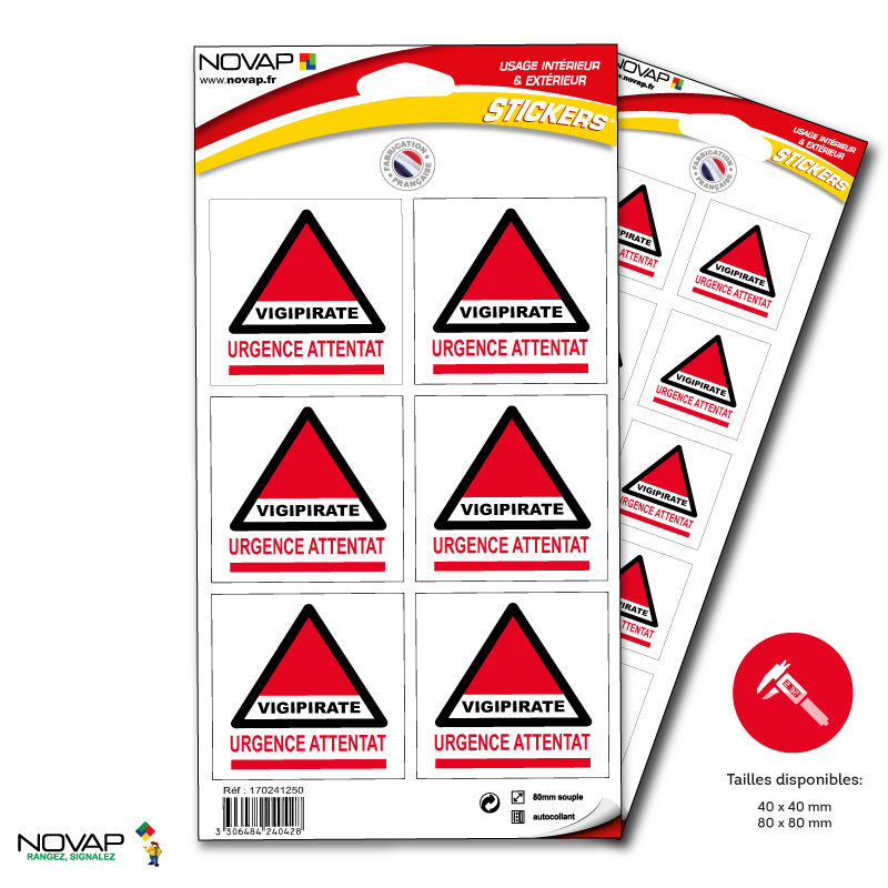 Sticker autocollant stationnement interdit - Stickers Autocollants
