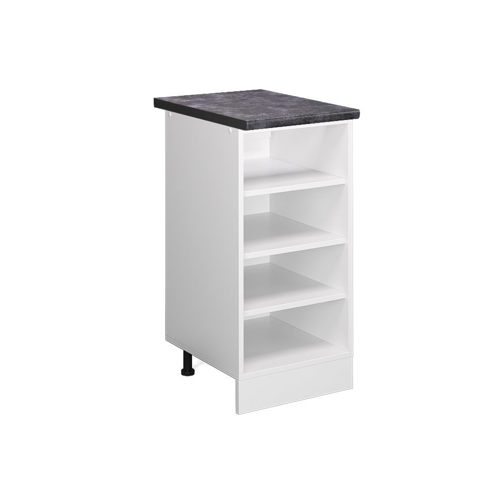Vicco Półka kuchenna R-Line, Biały, 40 cm AP Antracyt